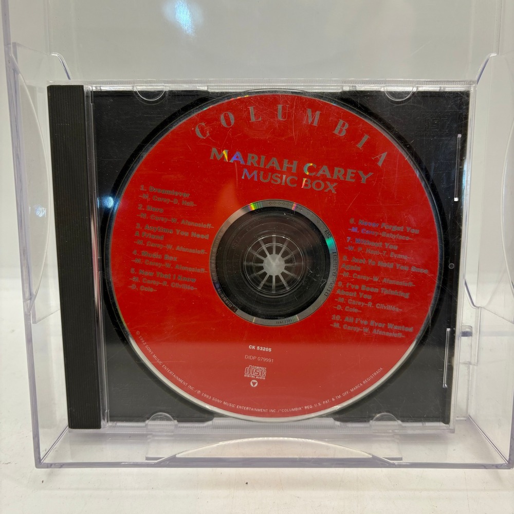 Mariah Carey Music Box Columbia‎ CD Album Pop 1993 Music